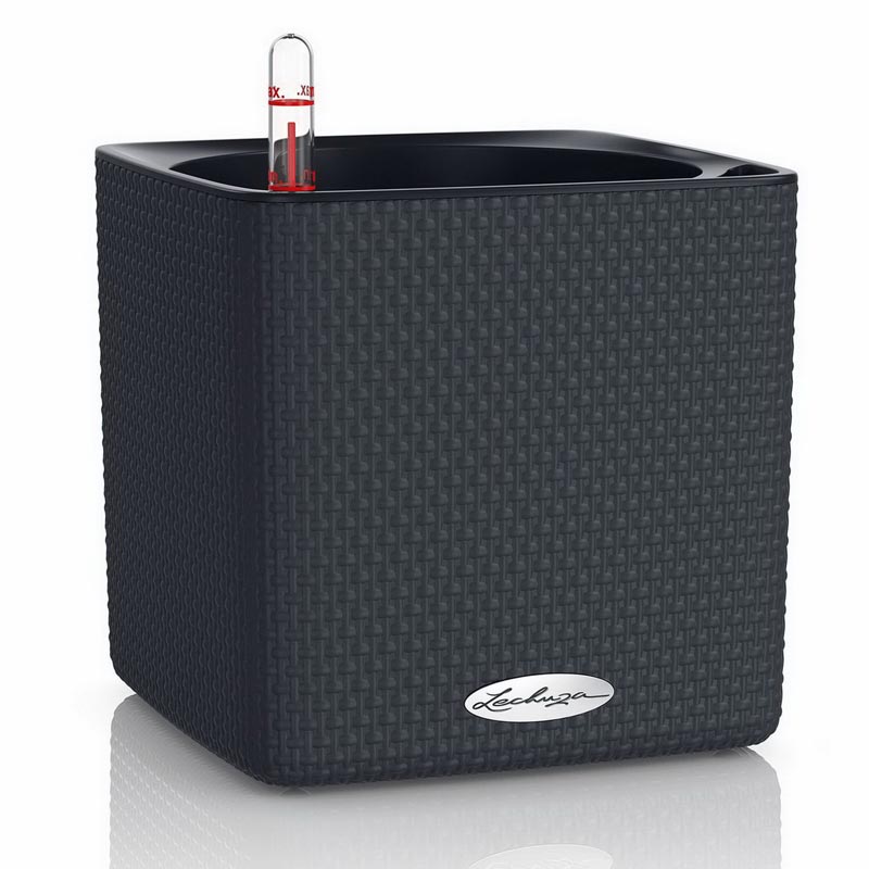 Rattan Desk Plant pot