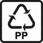 pot made from recyclable plastic