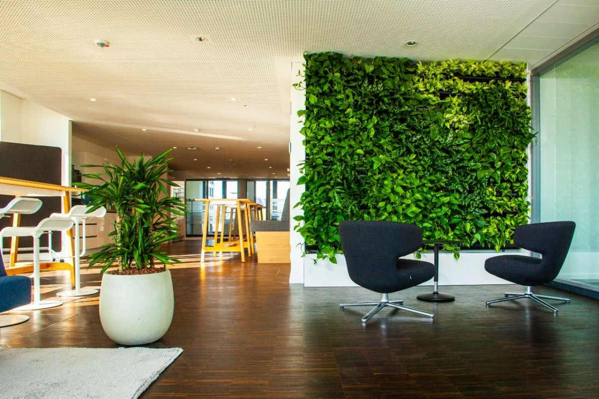 biophilic design living walls