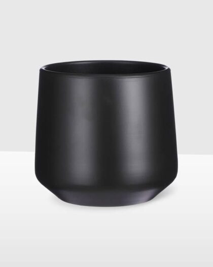 21cm tapered ceramic pot