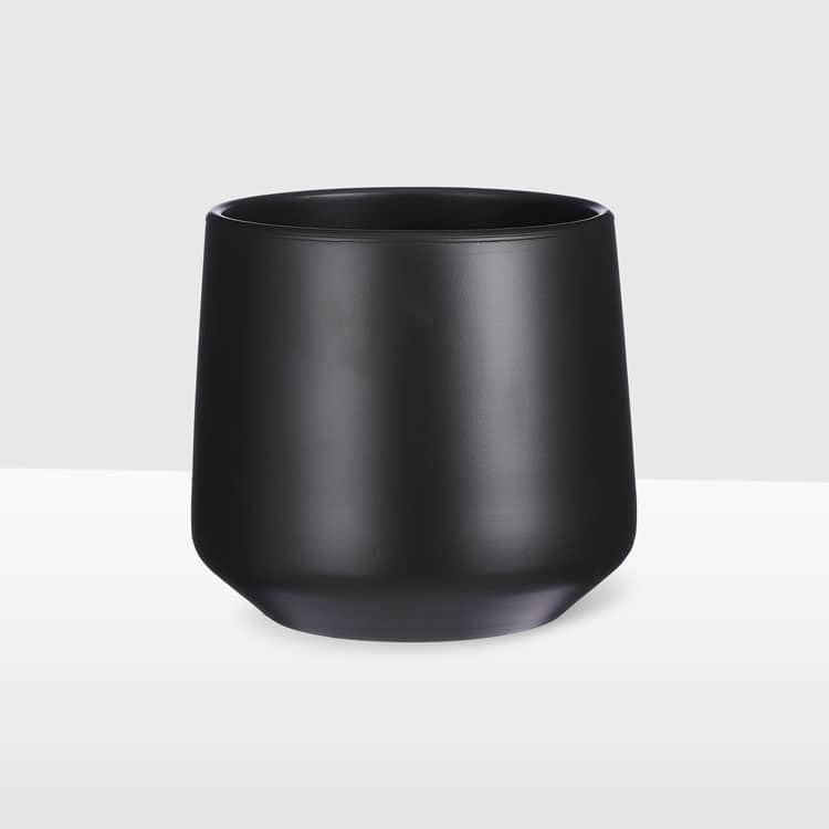 21cm tapered ceramic pot
