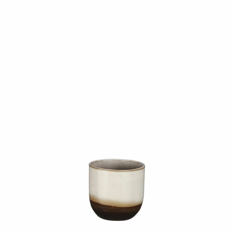 glazed stone pot 1