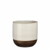 glazed stone pot
