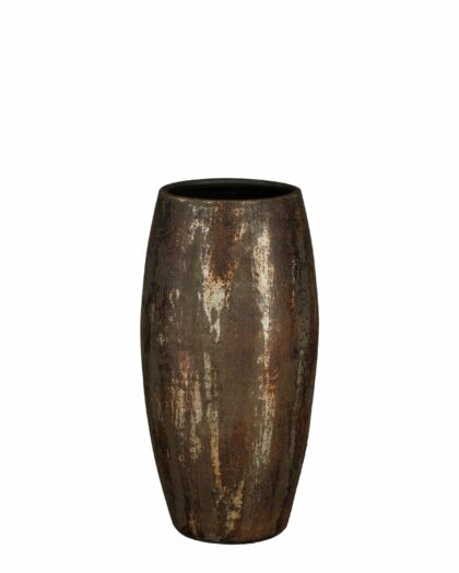 vintage rusted vase