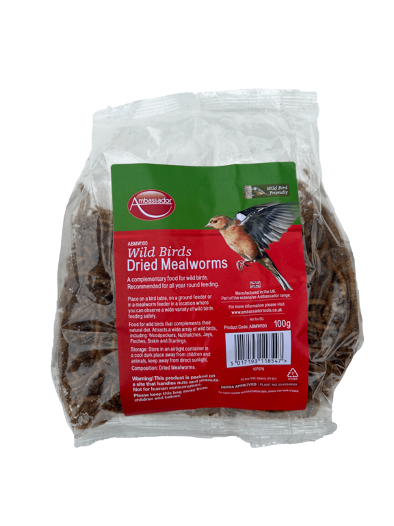 Ambassador Dried Mealworms Ambassador Dried Mealworms