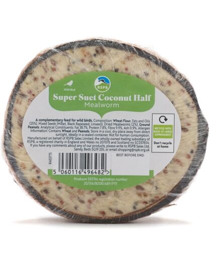 RSPB Coconut Treat With Mealworms 320g