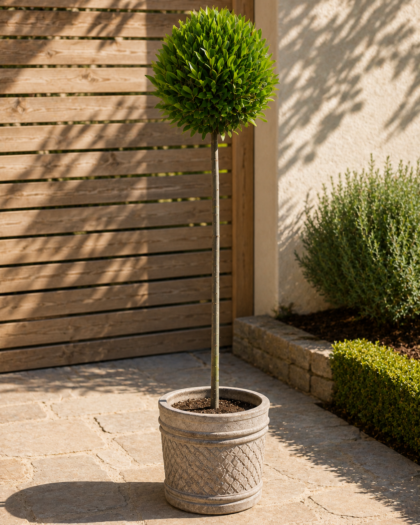 Laurel Bay Tree Stem & Ball