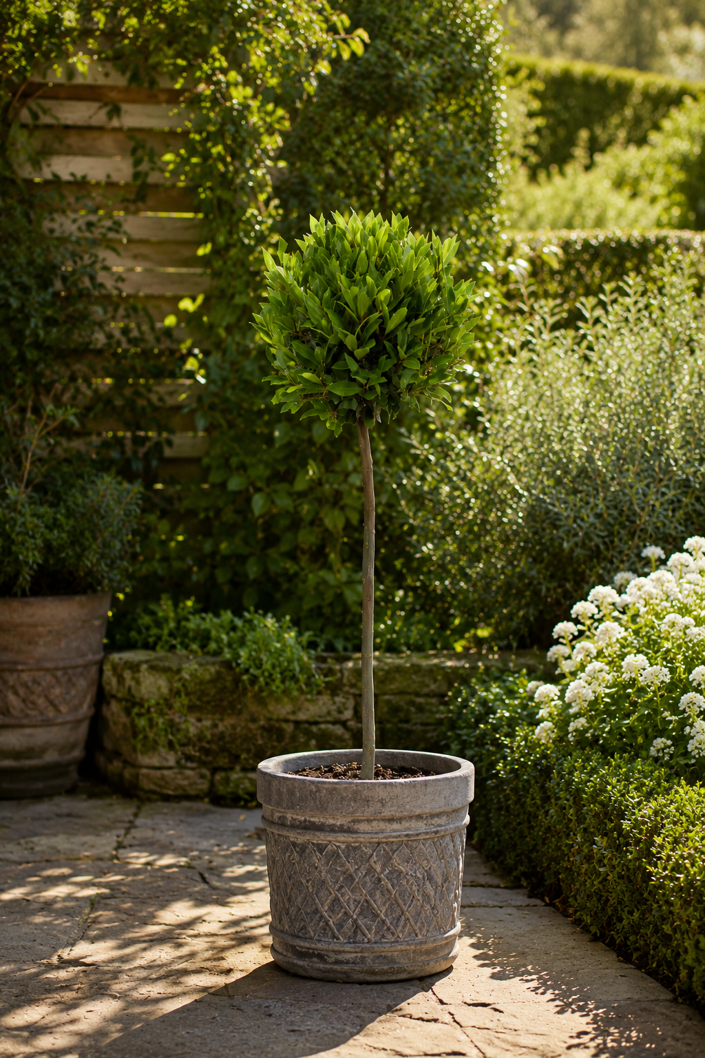 Laurel Bay Tree Stem & Ball - Image 1